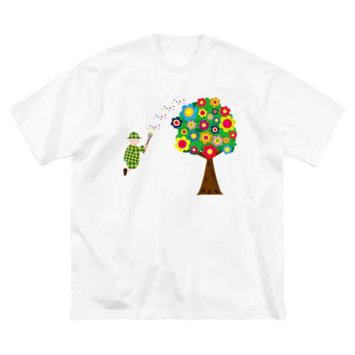 フラワーフェアリー(Flower fairy） Big T-Shirt