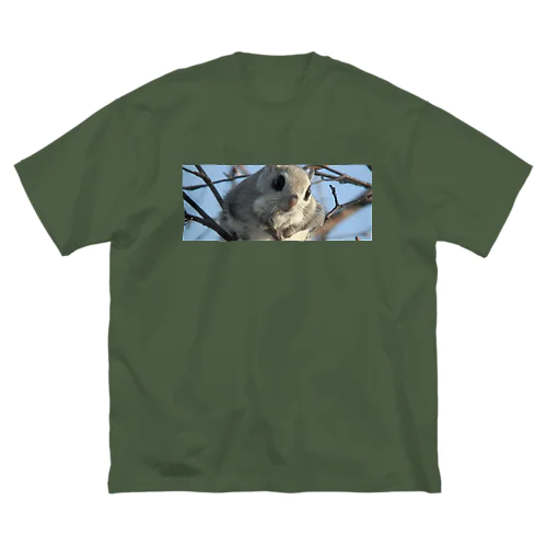 【#癒しの即戦力】サロベツのエゾモモンガ Big T-Shirt