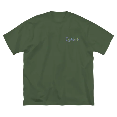 E.W.I Big-T ①「Glitch ver02」 Big T-Shirt