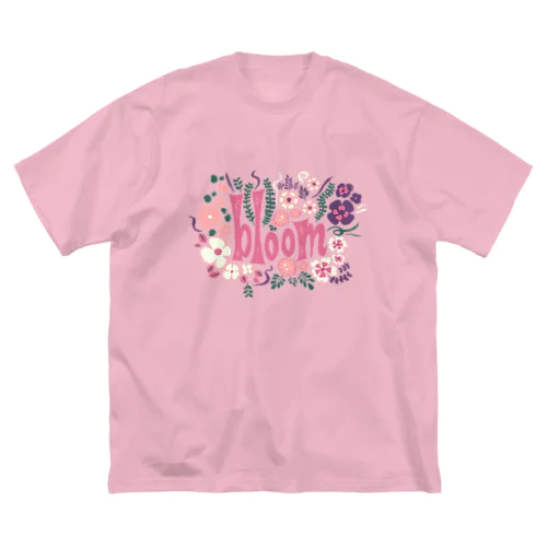 🌸 満開の花束（ピンク） ビッグシルエットTシャツ