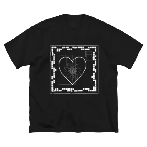 Shape Heart ビッグシルエットTシャツ