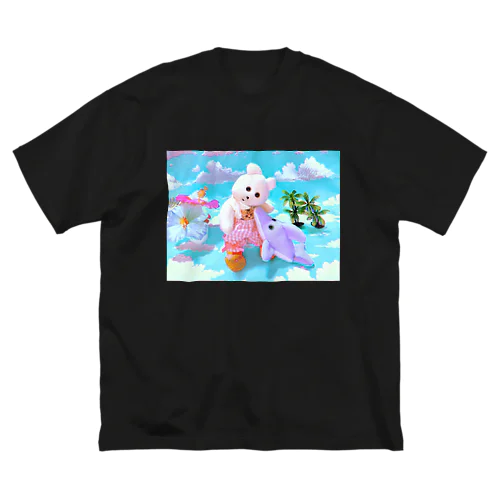 くまきちの夏休み ビッグシルエットTシャツ