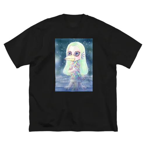 アマビエちゃん ビッグシルエットTシャツ