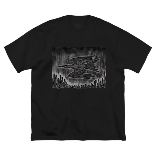 CROW ビッグシルエットTシャツ