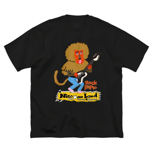 Rock Papio ビックシルエットTシャツ Big T-Shirt