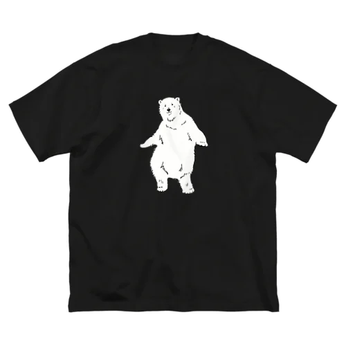 絶妙なバランスで立つシロクマ Big T-Shirt