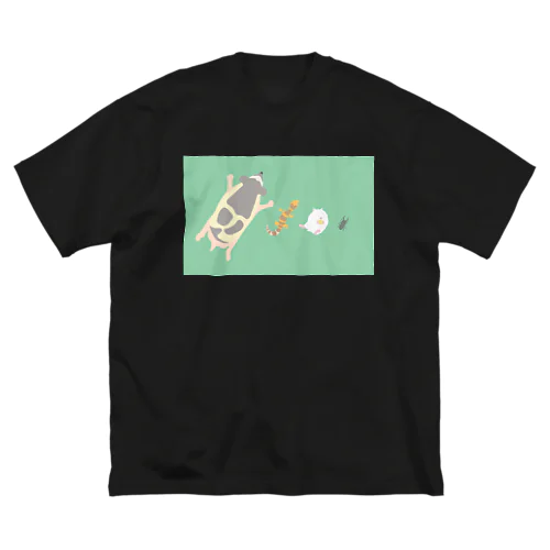 YAKOUSEI ビッグシルエットTシャツ