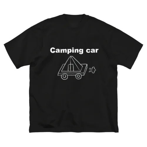 キャンピングカー ビッグシルエットTシャツ