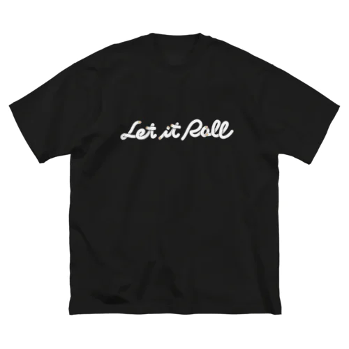 Let it Roll 巻寿司（裏巻き） ビッグシルエットTシャツ