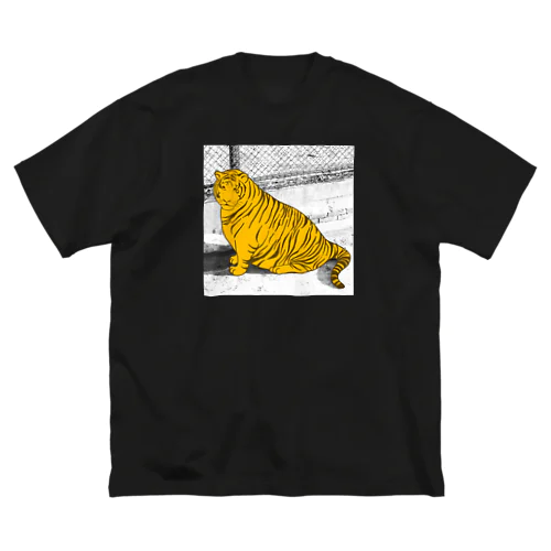 デブトラちゃん モノクロ背景 Big T-Shirt