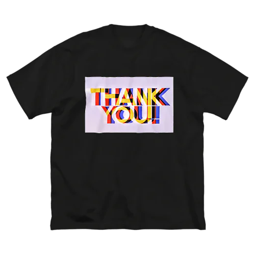 Thank You !!! ビッグシルエットTシャツ