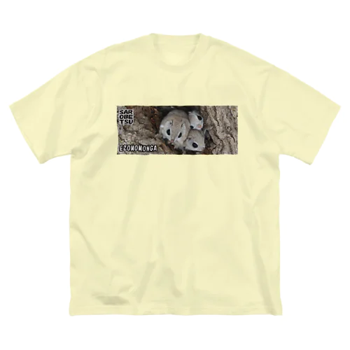 【#心とカラダに栄養を】サロベツのエゾモモンガ Big T-Shirt