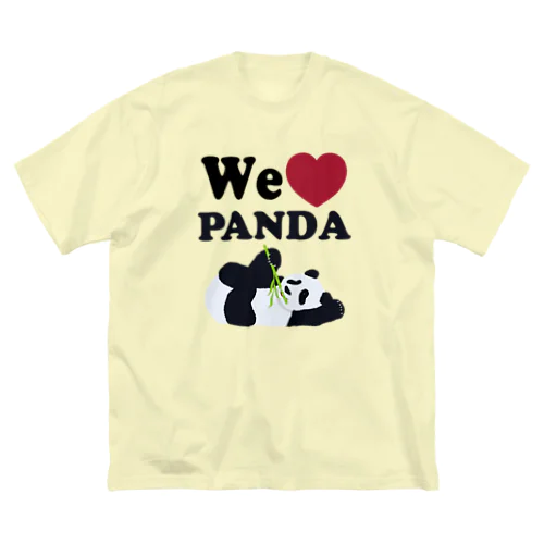 we love パンダ Big T-Shirt