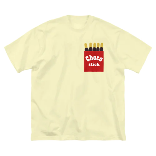 チョコスティック ビッグシルエットTシャツ