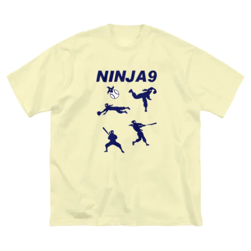 NINJA9 루즈핏 티셔츠