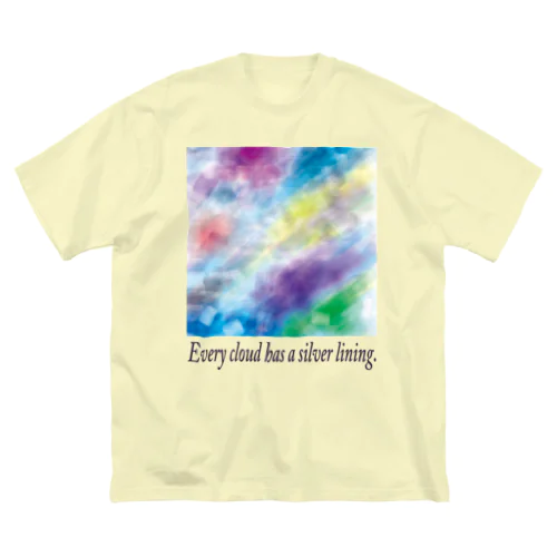 雲 ビッグシルエットTシャツ