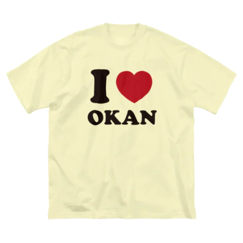 I love okan ビッグシルエットTシャツ