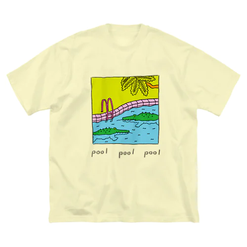 pool ワニ Big T-Shirt