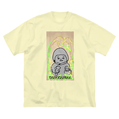 田んぼの神様✨ ビッグシルエットTシャツ