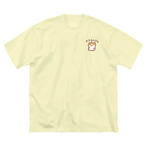 寝癖【ワンポイント】 ビッグシルエットTシャツ