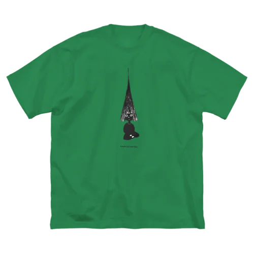 トンチー（あぐら） ビッグシルエットTシャツ