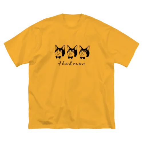 フレーメン反応のねこ ビッグシルエットTシャツ