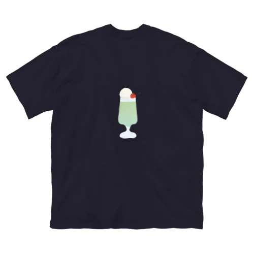 メロンソーダ - ice cream float ビッグシルエットTシャツ