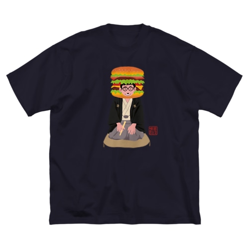 噺家バーガー(かぶりものVr) Big T-Shirt