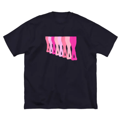 Ballet!!!pink ビッグシルエットTシャツ