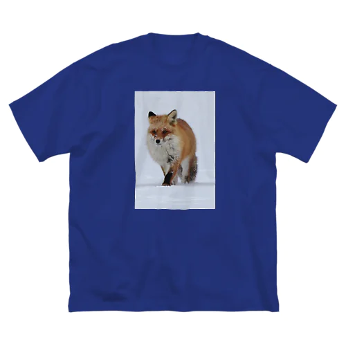 【#北海道の可愛い動物】サロベツのキタキツネ Big T-Shirt