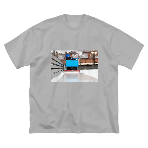 整氷車／文字なし ビッグシルエットTシャツ