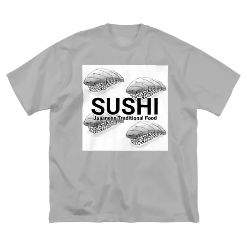 寿司 ～SUSHI～ 루즈핏 티셔츠