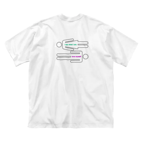 love myself ビッグシルエットTシャツ