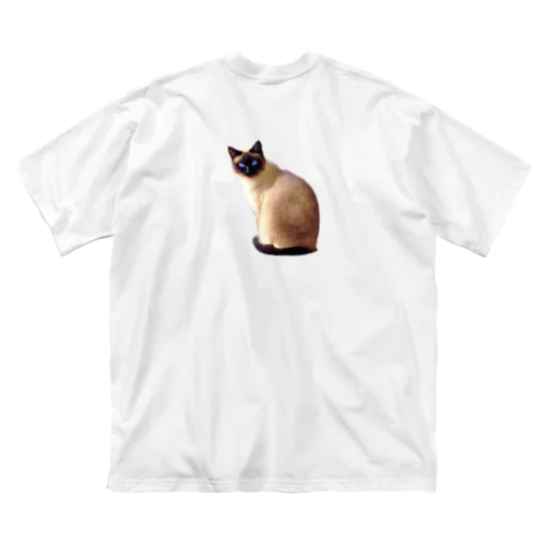 ネコ / cat ビッグシルエットTシャツ