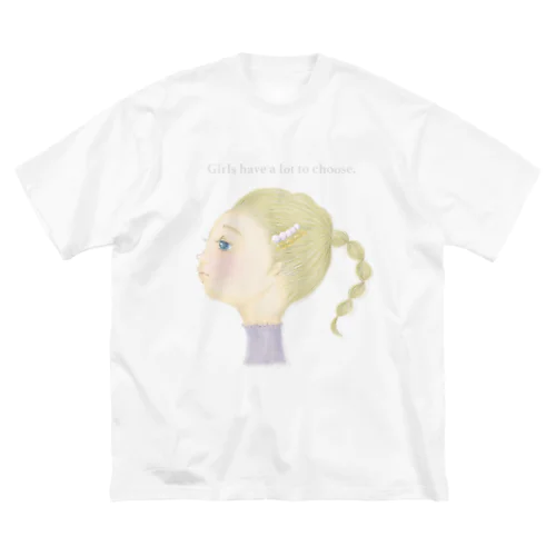 よこがお ビッグシルエットTシャツ