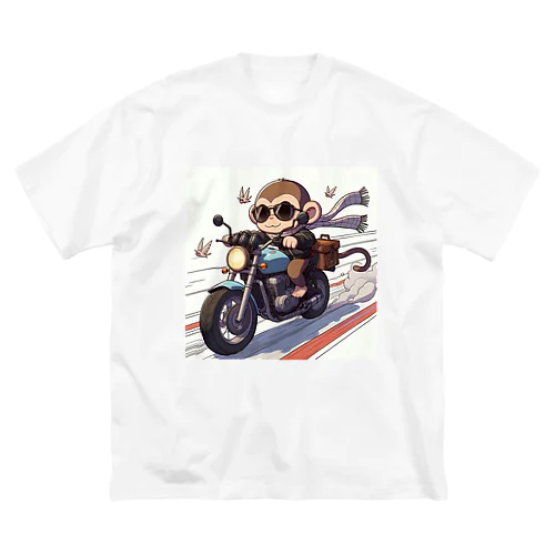 愛くるしい猿が乗った子供向けバイクが登場！ Big T-Shirt
