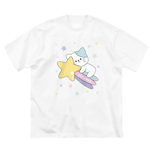 流れ星　ぎゅっ ビッグシルエットTシャツ