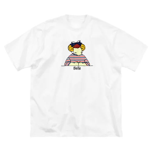 トリコロールベル ビッグシルエットTシャツ