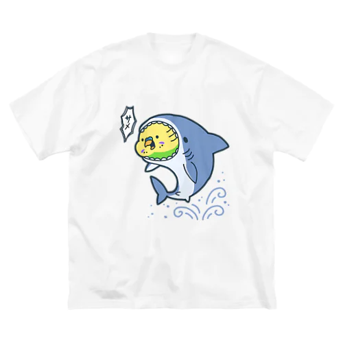 海のことり《サメインコ》 ビッグシルエットTシャツ