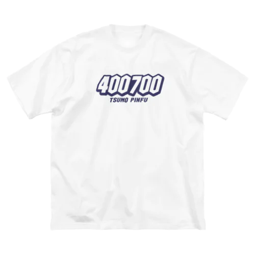 【麻雀】400700（青文字） ビッグシルエットTシャツ