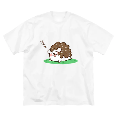 ハリネズミのハーリィーちゃん　おやすみ ビッグシルエットTシャツ