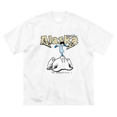 大村せつAlaska_04 ビッグシルエットTシャツ