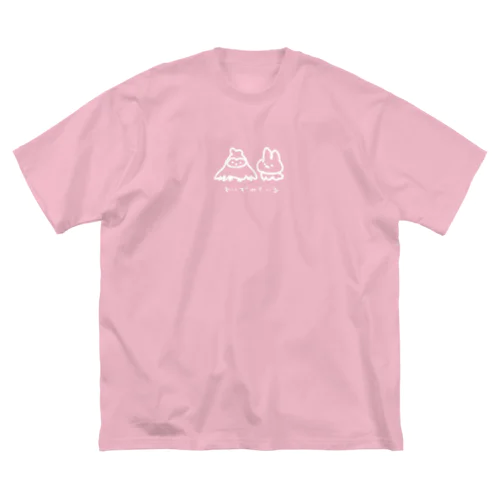 てがき　れいずみさいる ビッグシルエットTシャツ