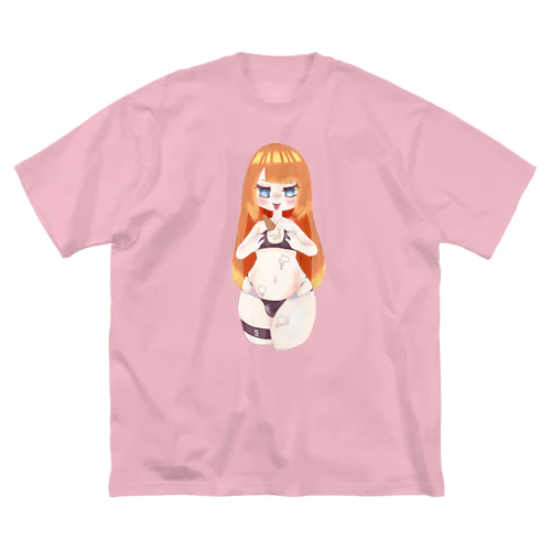 ふぁみ x ひとふたきり ときしっくぐらまー Big T-Shirt