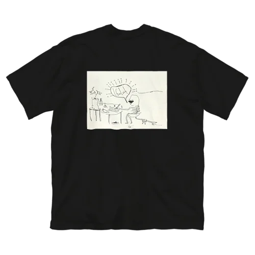 「吐きそう」 ビッグシルエットTシャツ