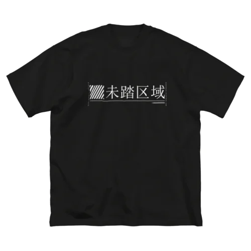 未踏区域protoTypeT ビッグシルエットTシャツ