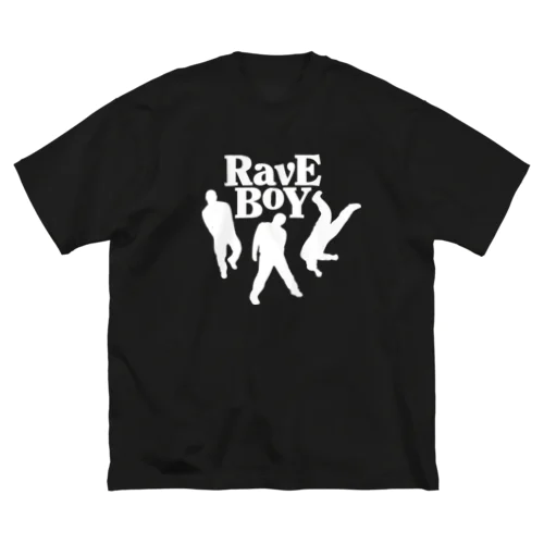 Rave Boy Records ビッグシルエットTシャツ