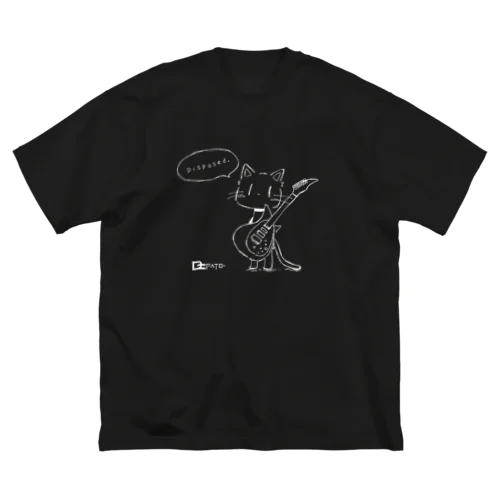 ぎたーねこてぃーしゃつ ビッグシルエットTシャツ