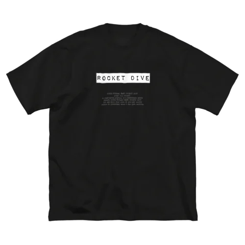 ROCKET DIVE ビッグシルエットTシャツ