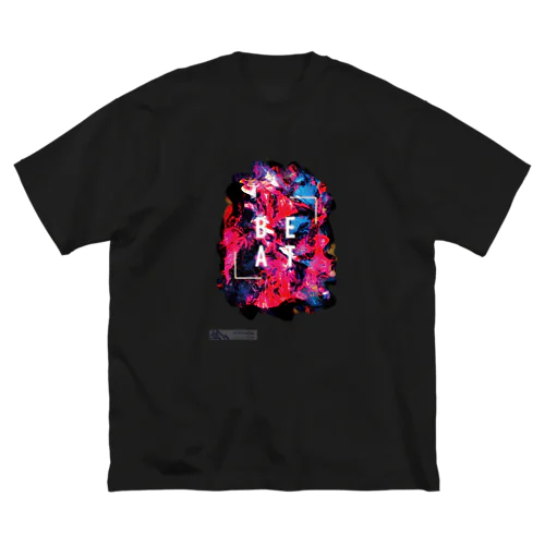 BEAT_black ビッグシルエットTシャツ